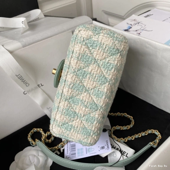 Firstbag Ru TOP HANDLE WITH CHANEL BAG FLAP 0803